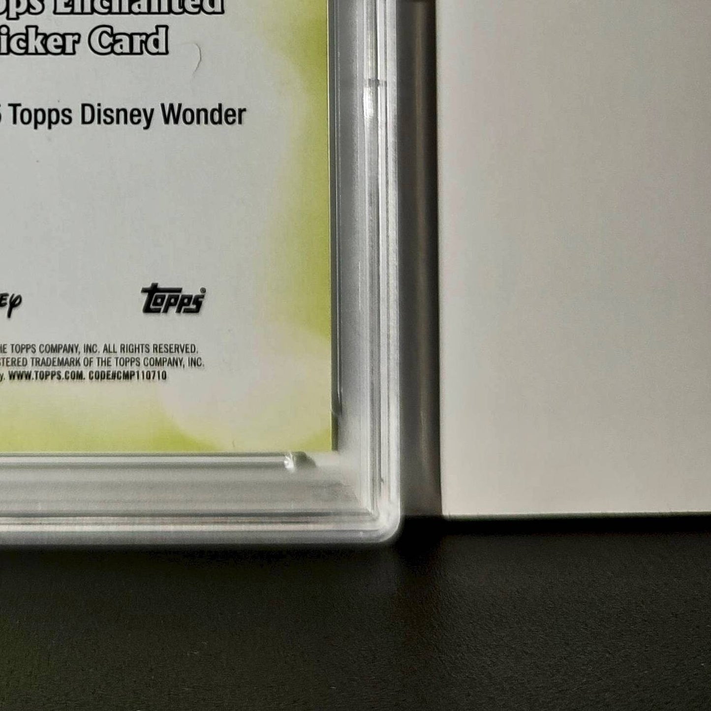 Tinker Bell 2025 Topps Disney #ES-9 Enchanted Sticker Card Peter Pan PSA 9 MT