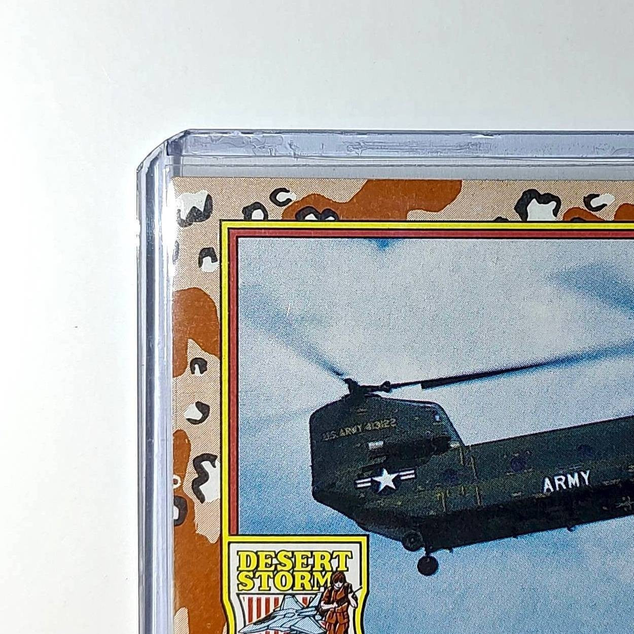 CH-47 Chinook 1991 Topps Desert Storm #12 Card