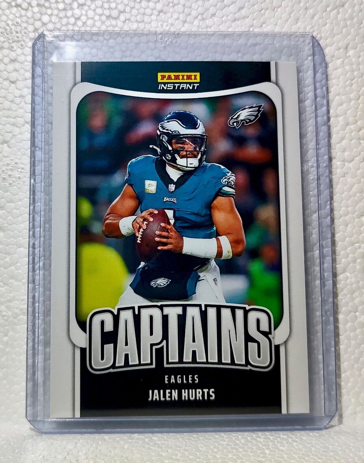 Jalen Hurts 2023 Panini NFL Captain 26 Football Card Philadelphia Eagles 1/331