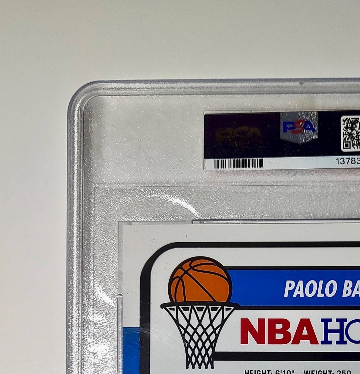 Paolo Banchero 2023 Panini Premium Stock NBA Hoops #25 Jumbo PSA 9 Mint