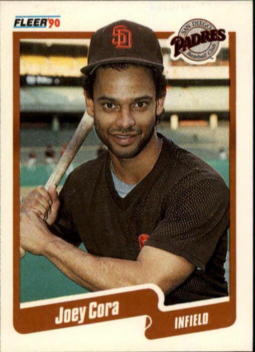 1990 Joey Cora Fleer Baseball Card #154