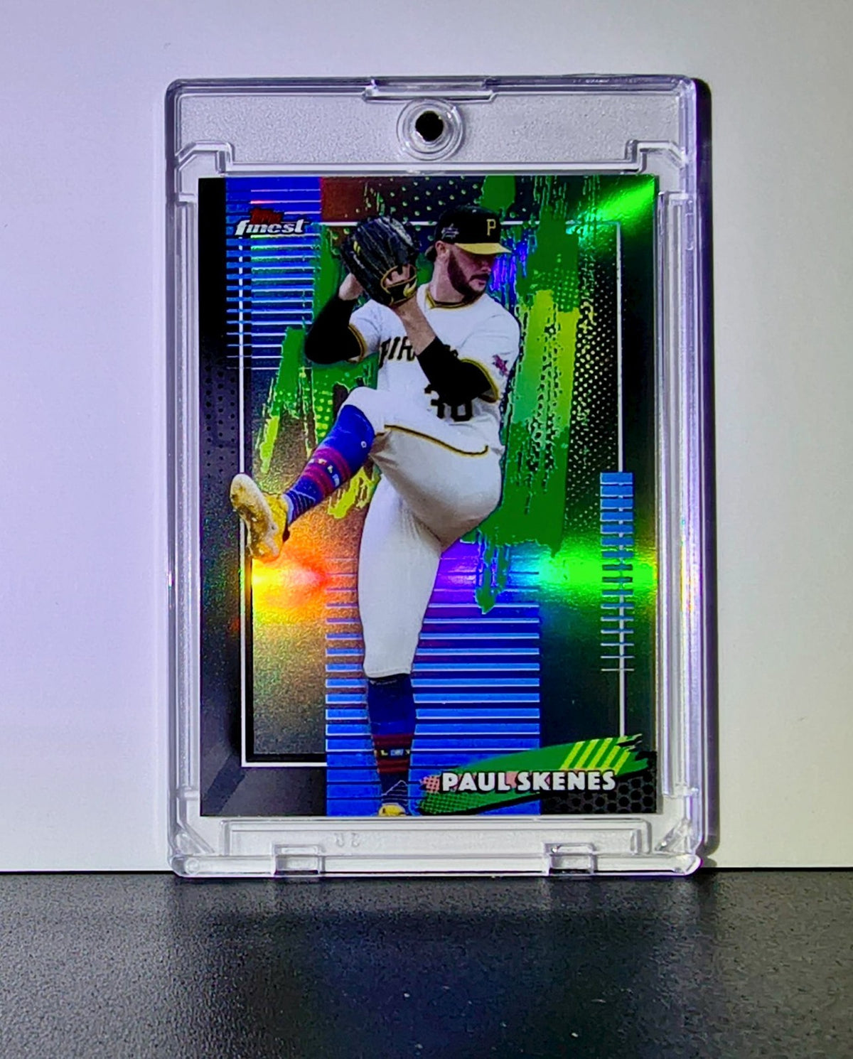 Paul Skenes 2026 MLB Topps Finest #10 Refractor Common Baseball Card Pirates
