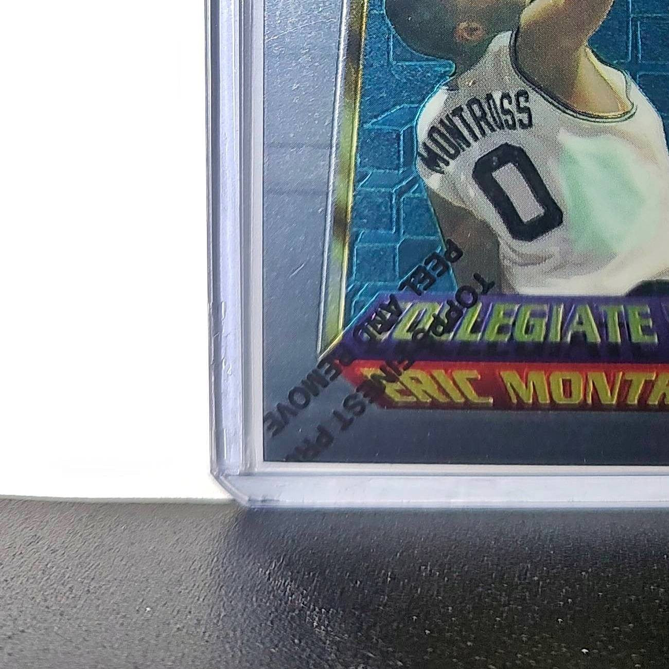 Eric Montross 1994-95 Topps Finest #208 Collegiate Best