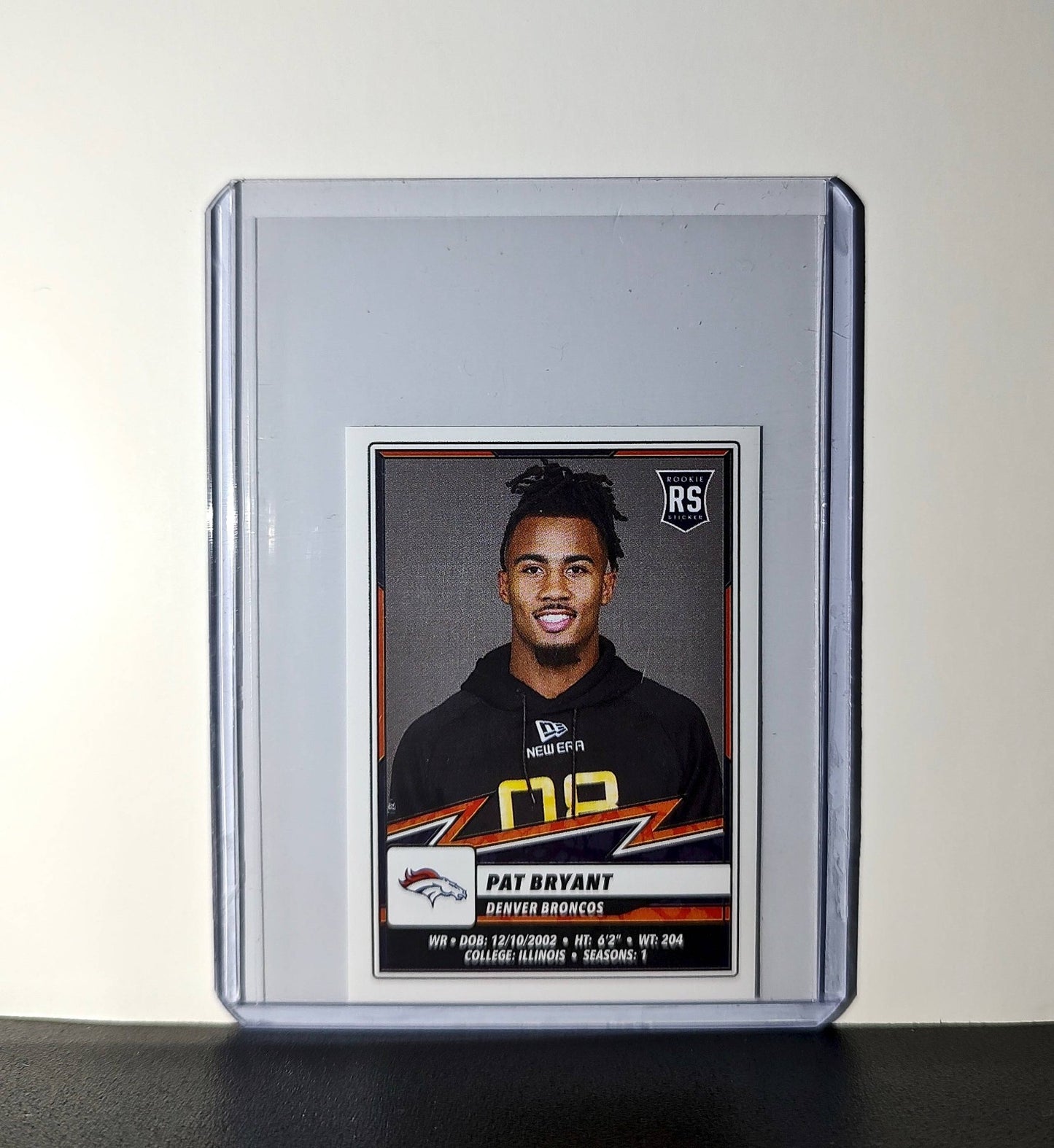 Pat Bryant Rookie 2025 Panini NFL #238 Sticker Denver Broncos