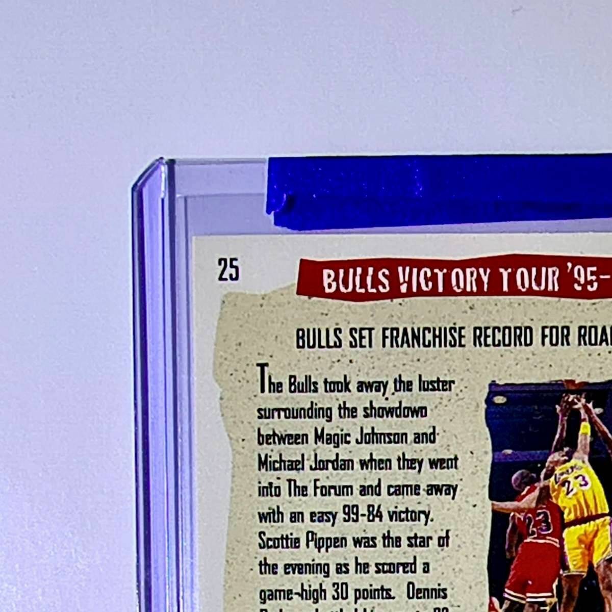 Michael Jordan 1996-97 Upper Deck Collector's Choice #25 Basketball Card Bulls