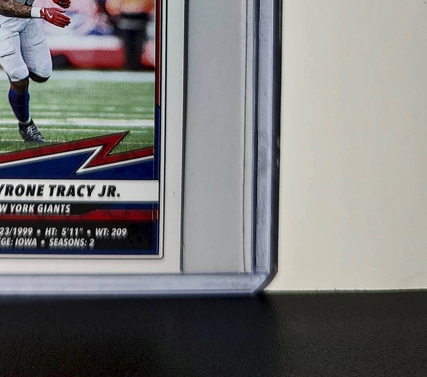 Tyrone Tracy Jr. 2025 Panini NFL #313 Sticker New York Giants