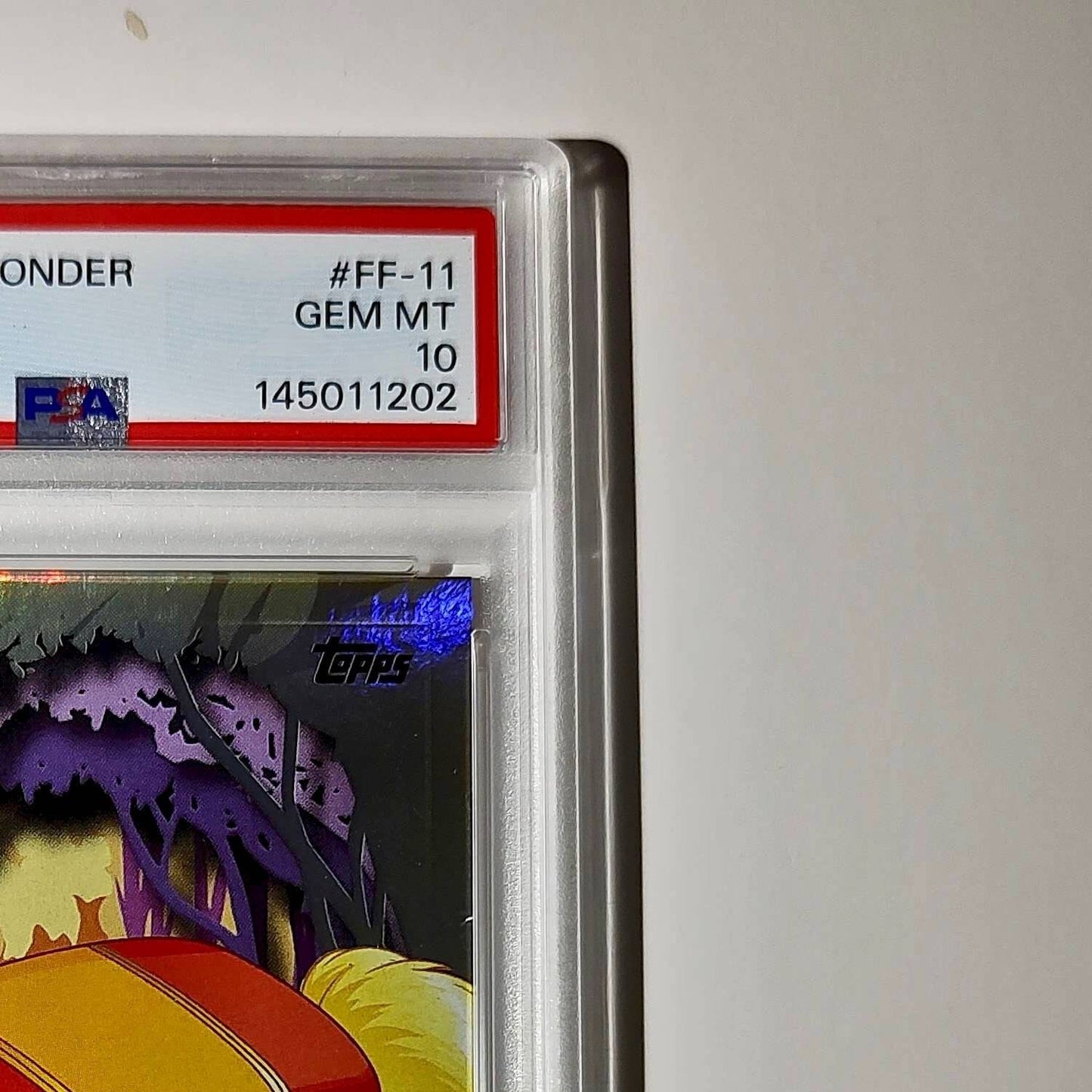 Sultan 2025 Topps Disney #FF-11 Furry Friends Beauty and the Beast PSA 10 GM