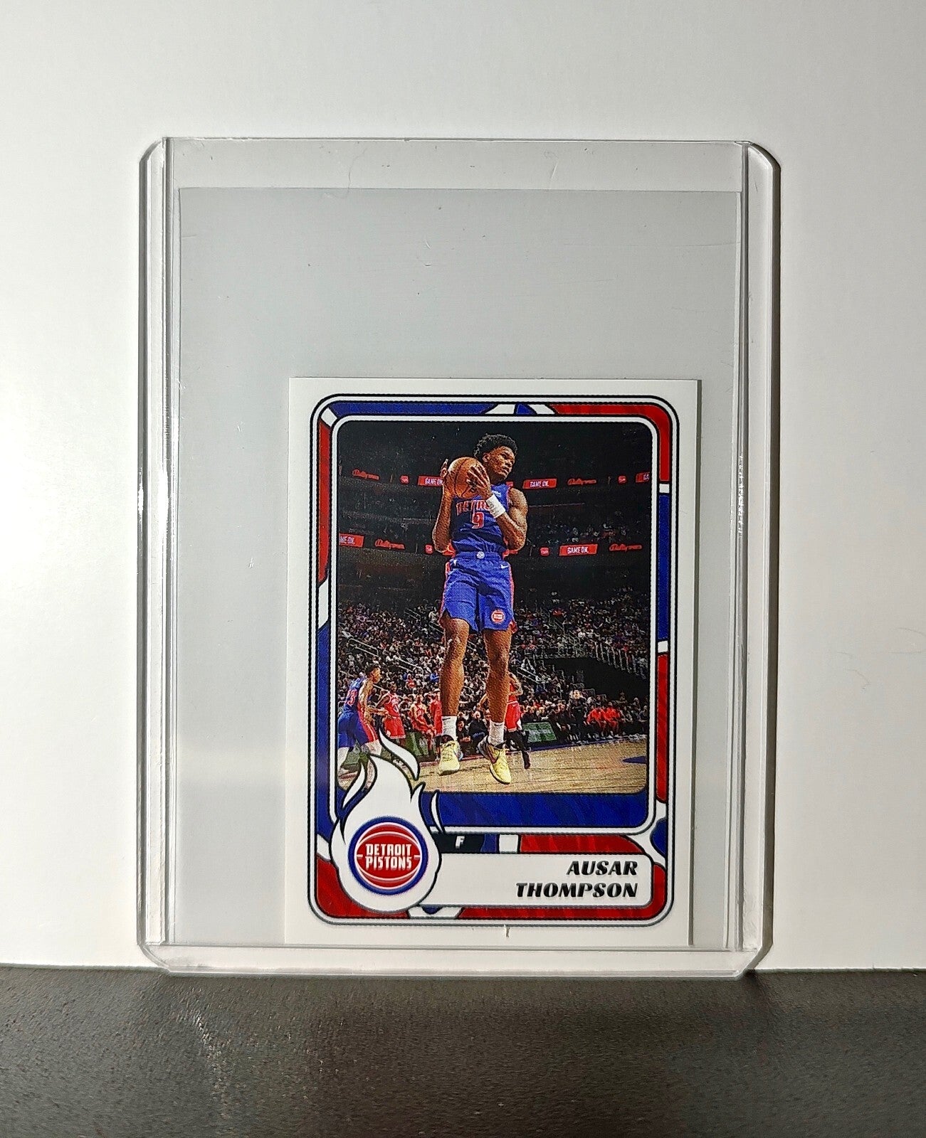 Ausar Thompson 2024-25 Panini NBA #179 Sticker Card Detroit Pistons