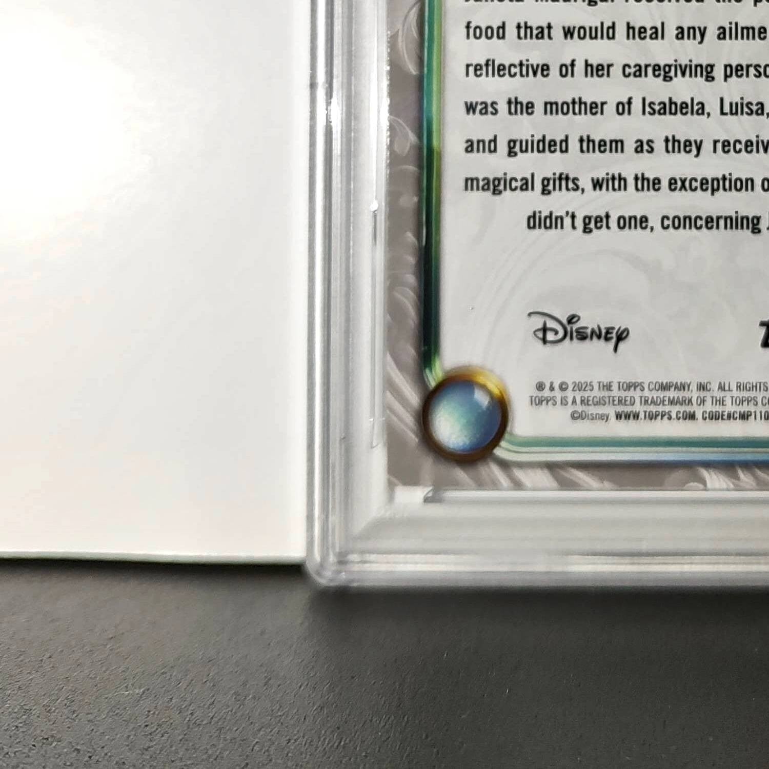 Julieta 2025 Topps Disney Wonder #97 Winter Variant Card Encanto PSA 9