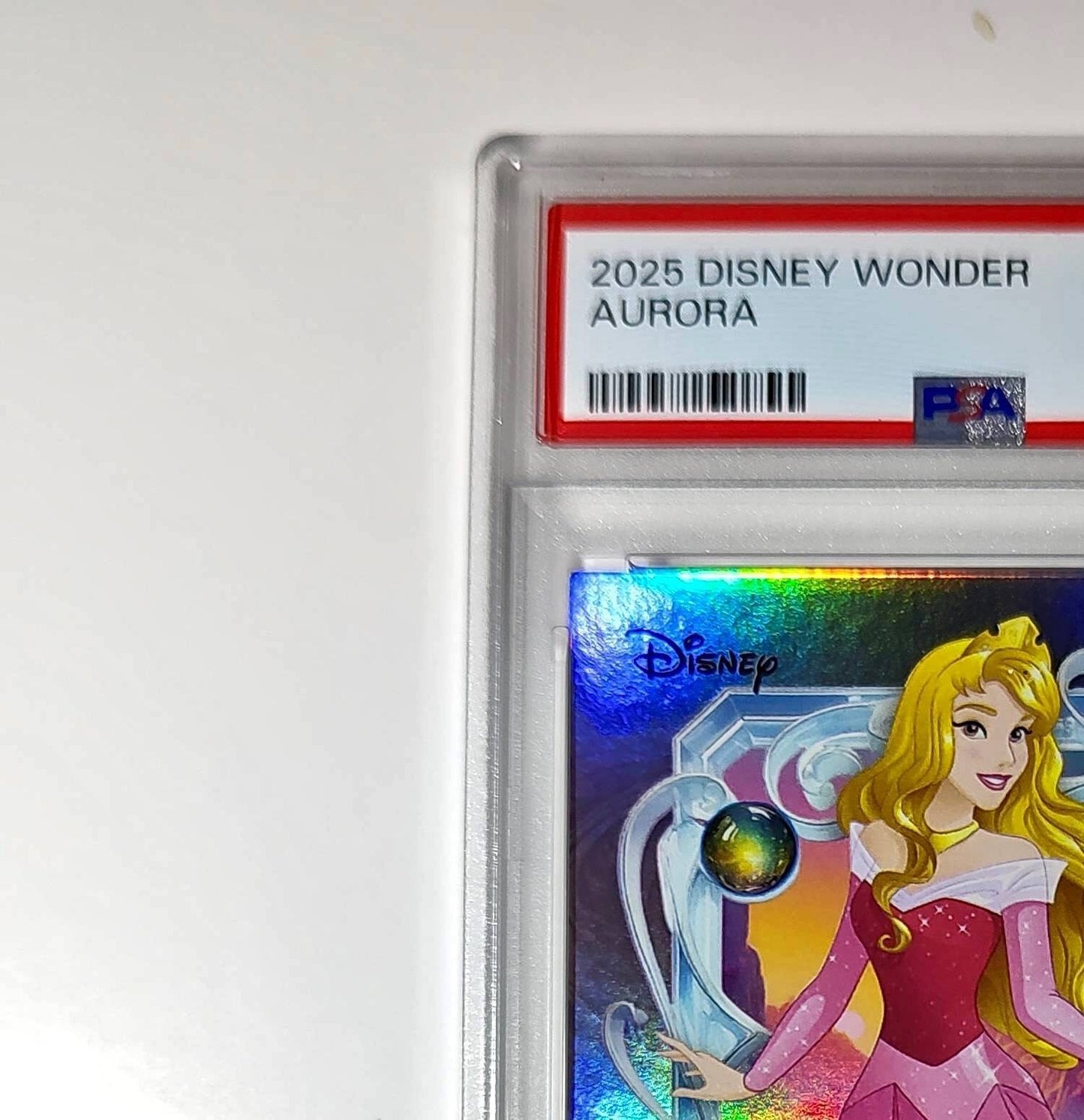 Aurora 2025 Topps Disney Cartoon Princess #153 Card Sleeping Beauty PSA 10