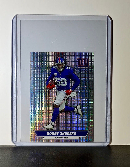 Bobby Okereke 2024 Panini NFL Sticker #328 Foil New York Giants