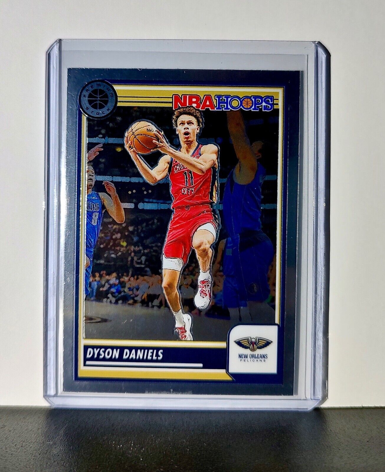 Dyson Daniels 2023-24 Panini Premium Stock NBA Hoops #224 Card Pelicans