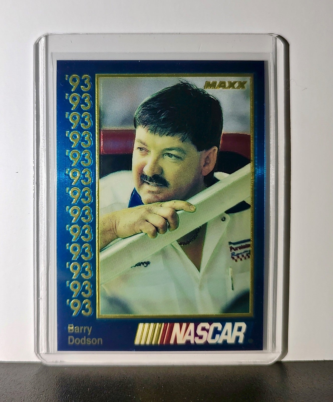 Barry Dodson 1993 Maxx Premier Plus Racing #147 NASCAR Card DARWAL Inc.