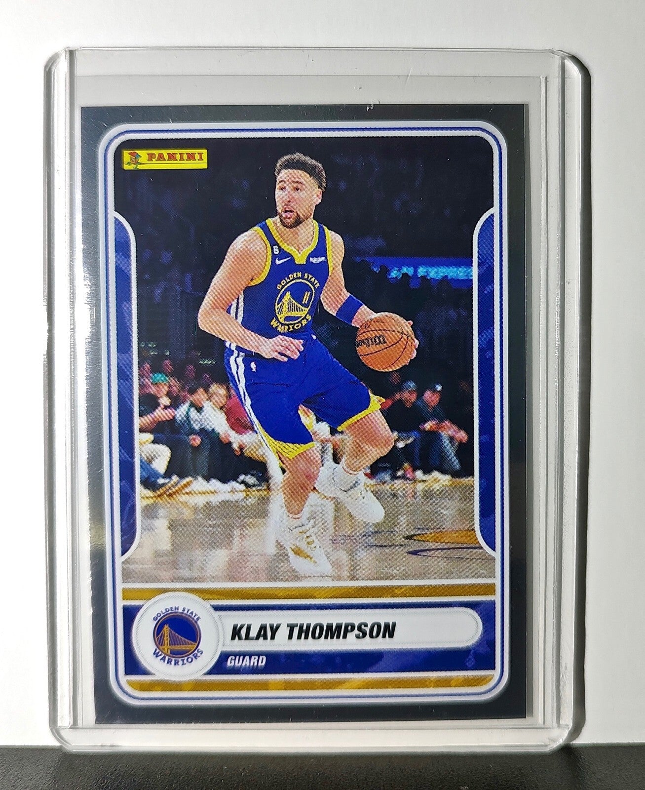 Klay Thompson 2023-24 Panini NBA #36 Foil Sticker Card Golden State Warriors