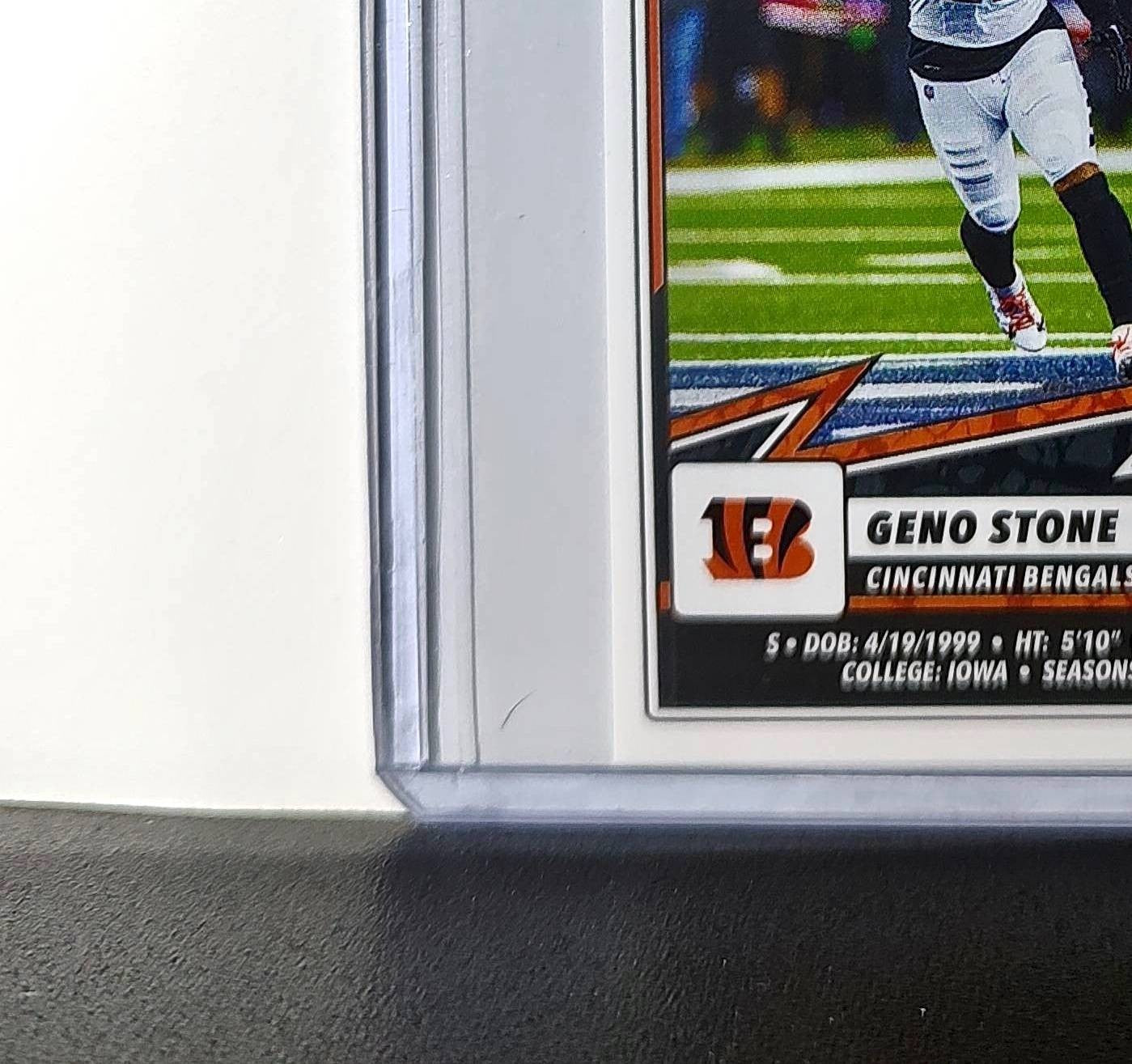 Geno Stone 2025 Panini NFL #131 Sticker Cincinnati Bengals