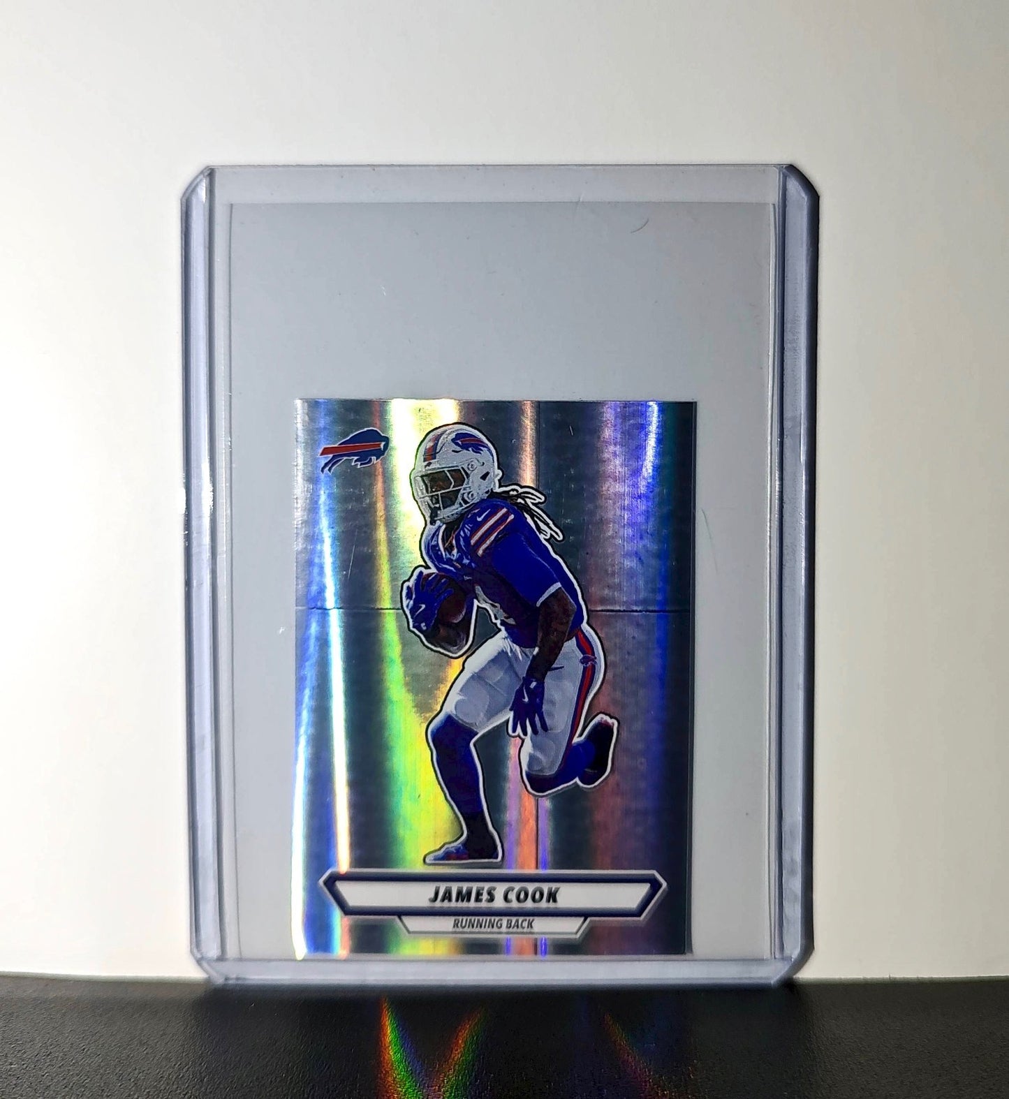 James Cook 2025 Panini NFL #39 Foil Sticker Buffalo Bills