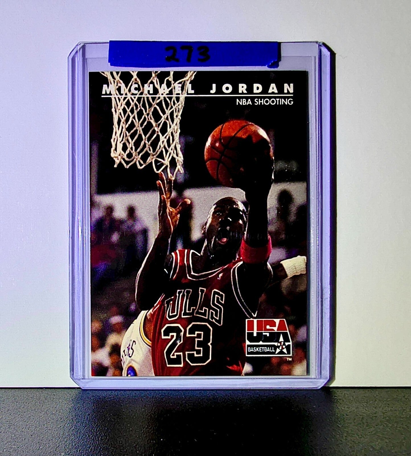 Michael Jordan 1992-93 Skybox USA Basketball #44 Basketball Card Chicago Bulls