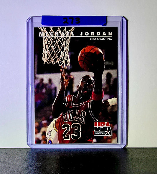 Michael Jordan 1992-93 Skybox USA Basketball #44 Basketball Card Chicago Bulls