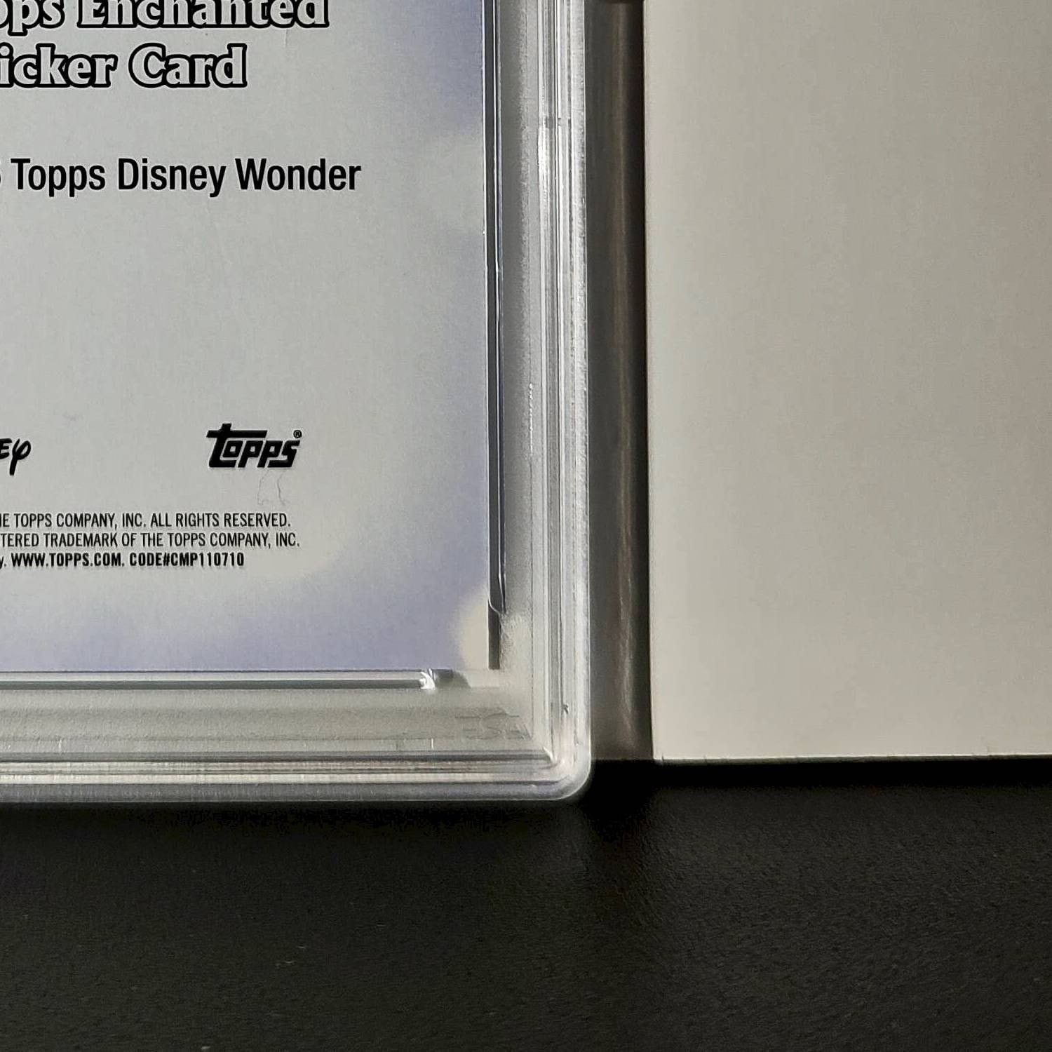 Merlin 2025 Topps Disney #ES-11 Enchanted Sticker Card PSA 9