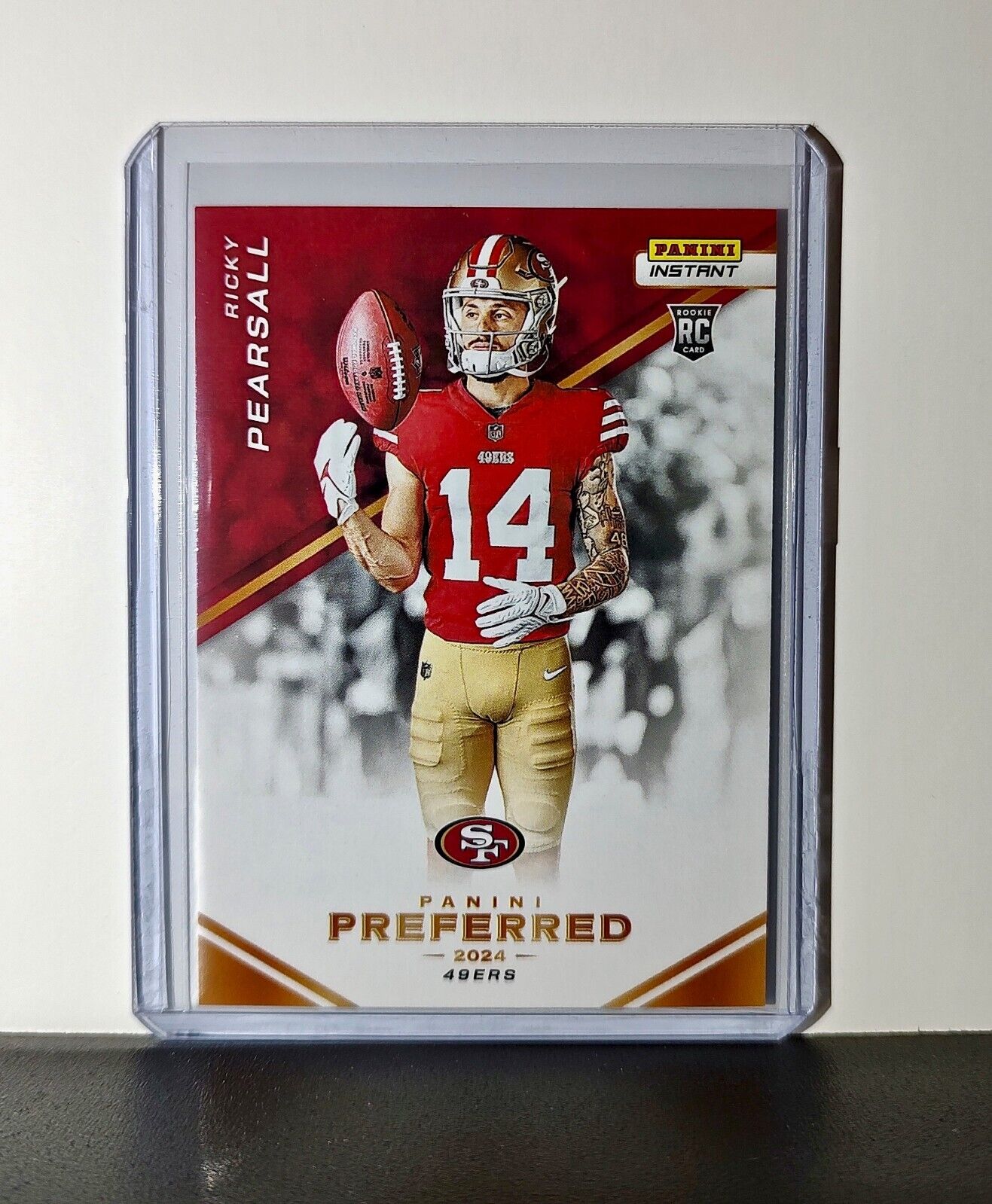 Ricky Pearsall 2024 Panini Preferred NFL #22 Rookie Card SF 49ers 1/335