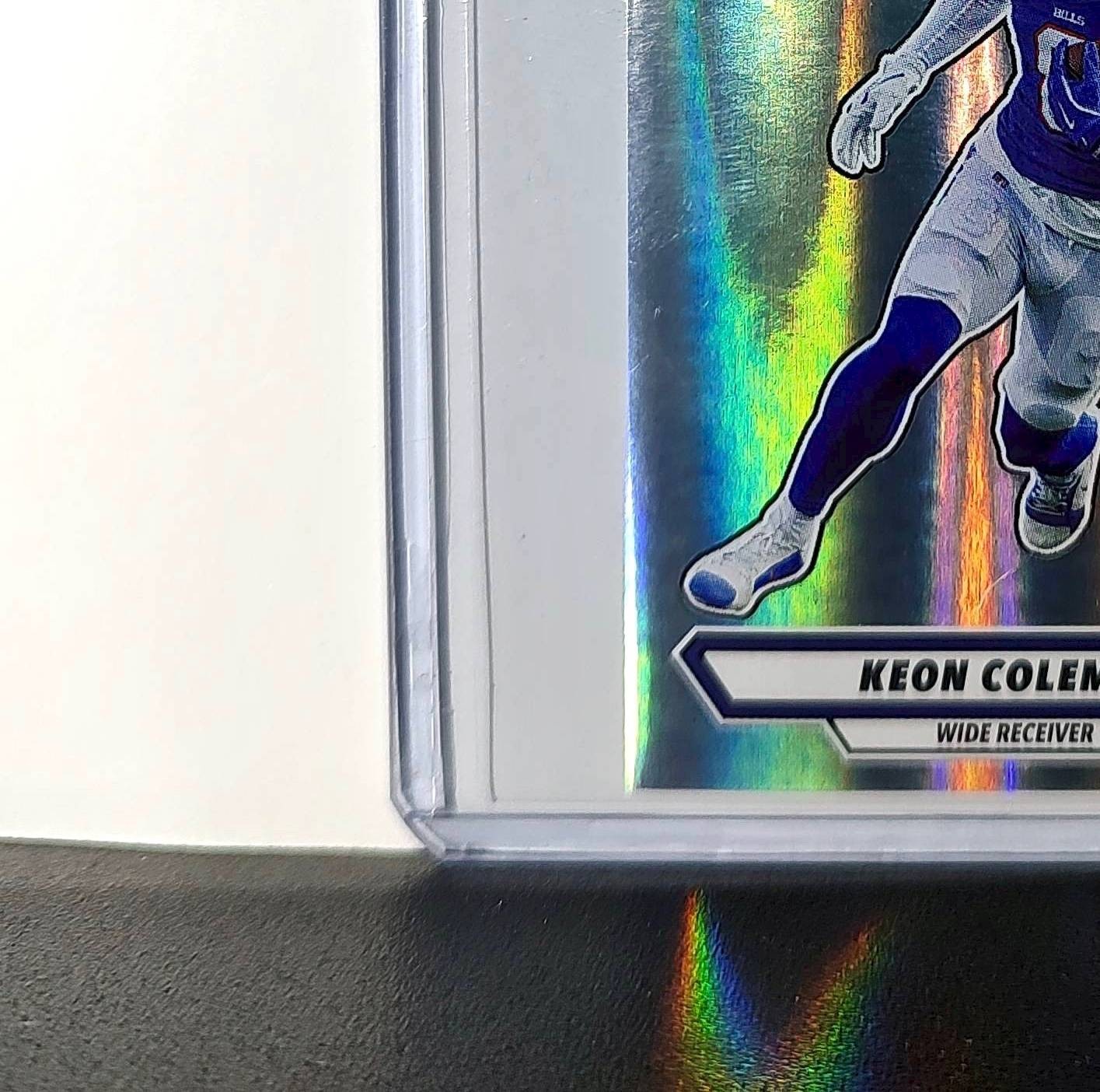 Keon Coleman 2025 Panini NFL #53 Foil Sticker Buffalo Bills
