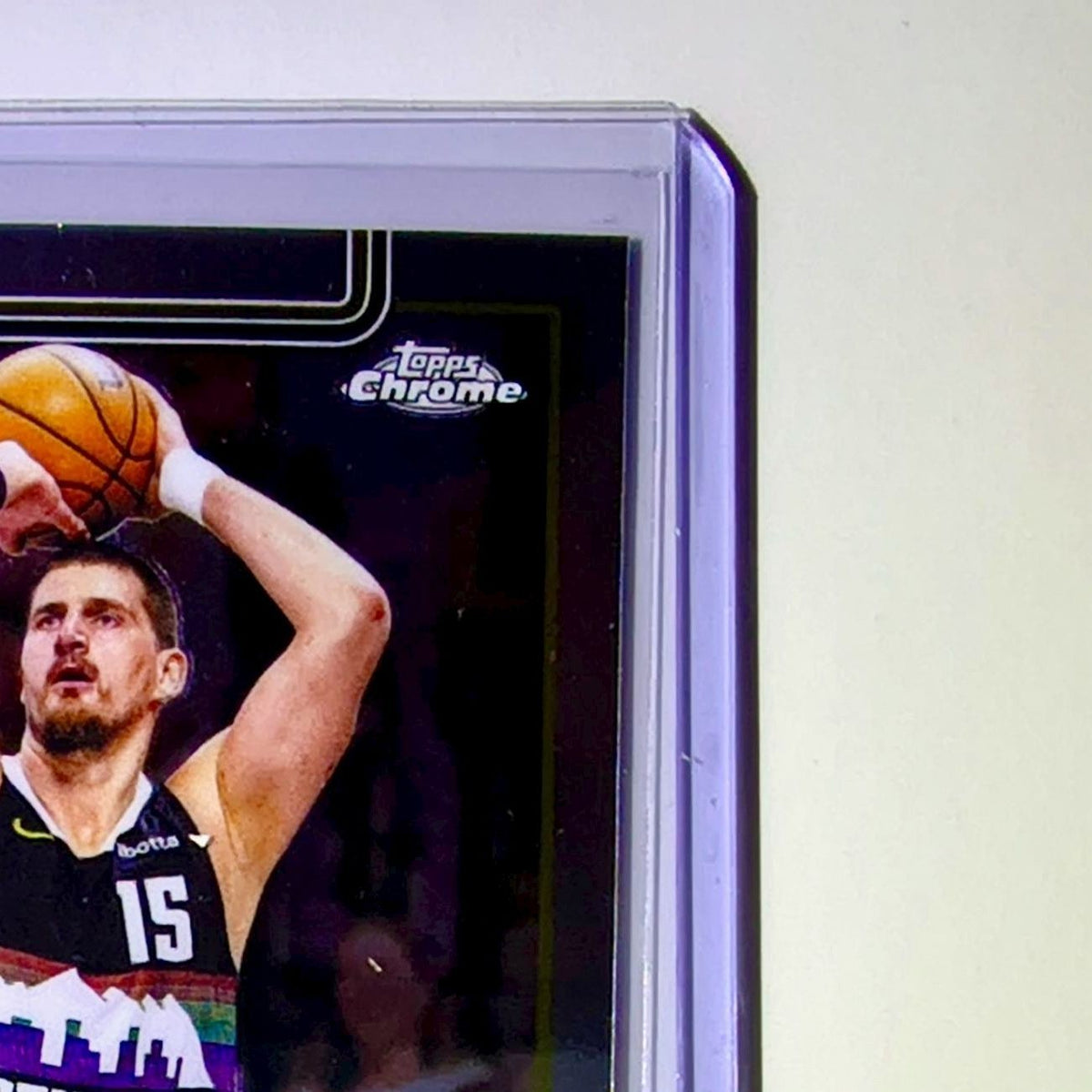 Nikola Jokić 2025-26 NBA Topps Chrome Update #12 Basketball Card Denver Nuggets