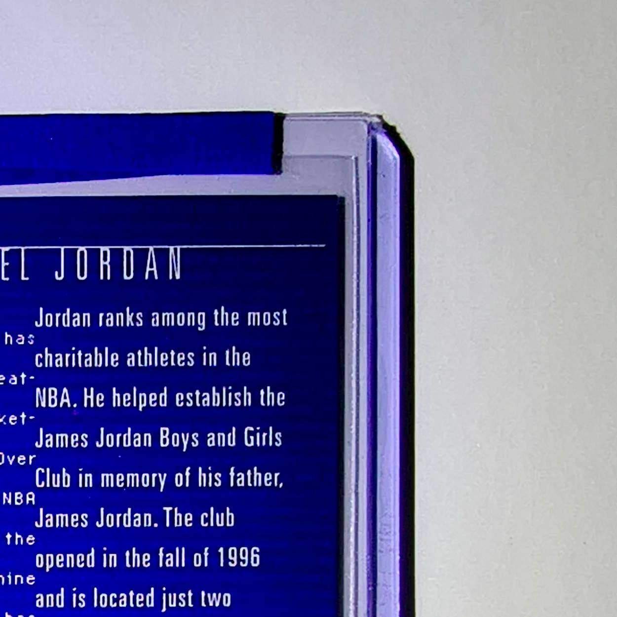 Michael Jordan 1997-98 Upper Deck Court Perspectives #165 Card Chicago Bulls