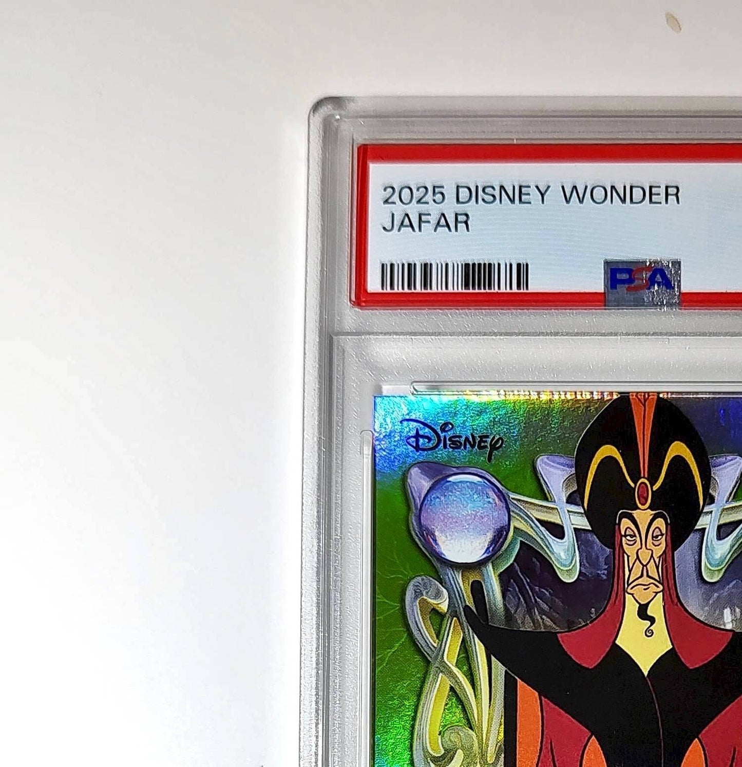 Jafar 2025 Topps Disney Wonder #178 Card Aladdin PSA 9 MT
