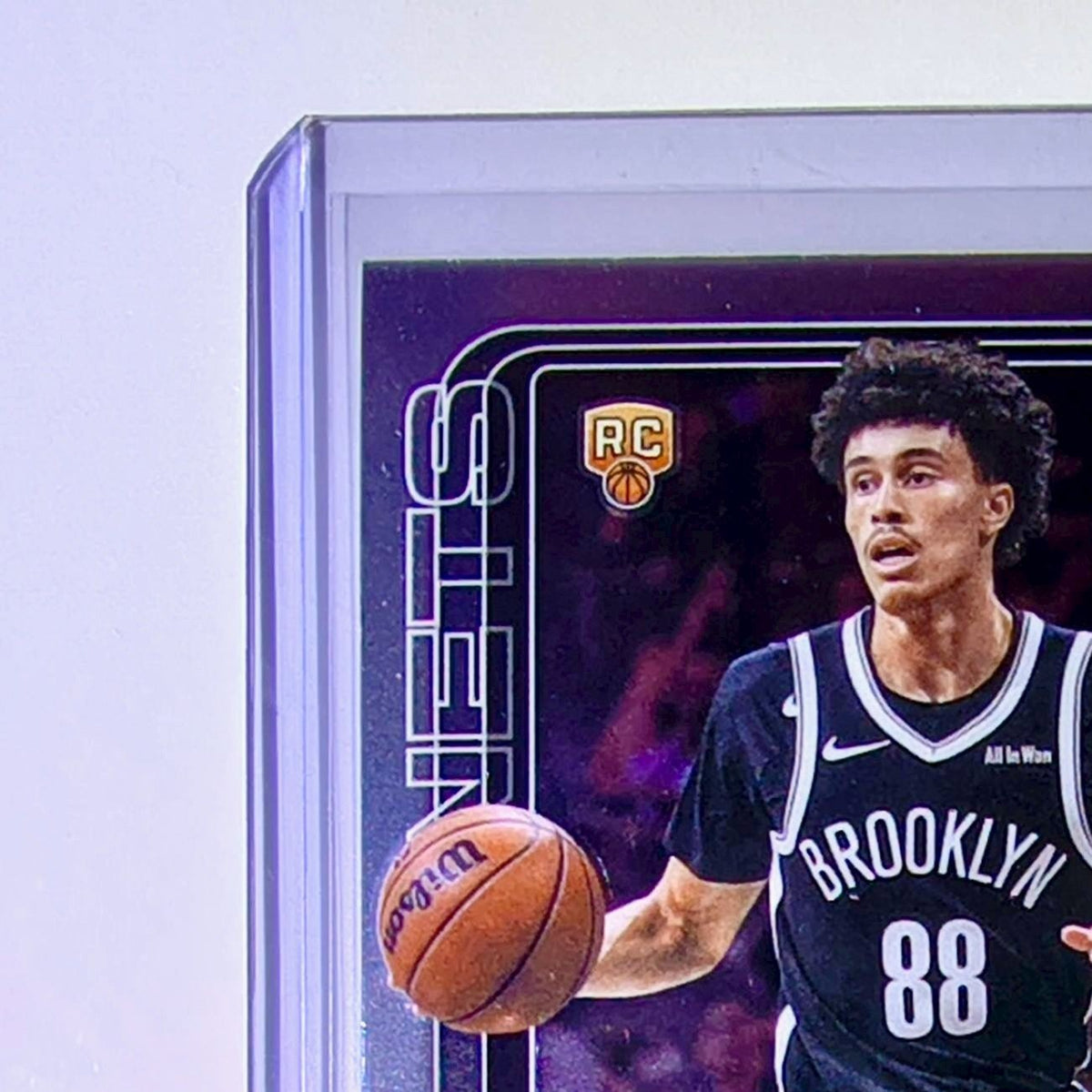Danny Wolf Rookie 2025-26 NBA Topps Chrome Update #169 Basketball Card Nets