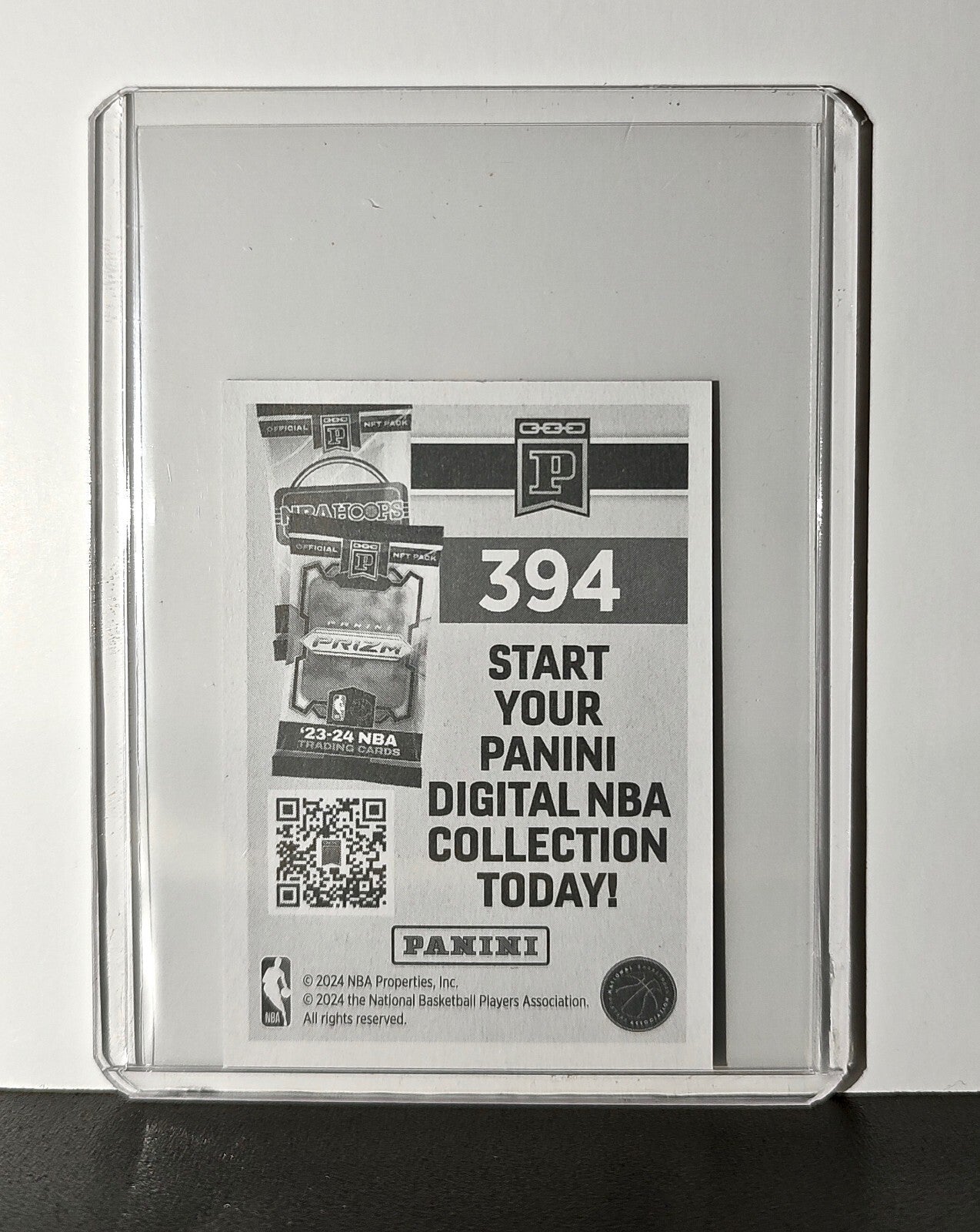 Anthony Edwards 2024-25 Panini NBA #394 Foil Sticker Card Minnesota Timberwolves