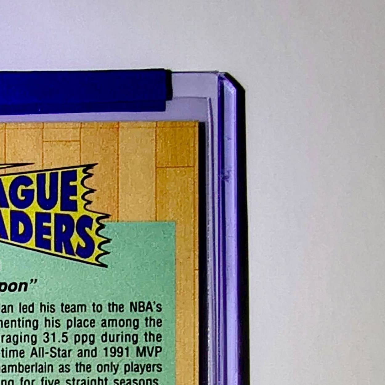 Michael Jordan 1991-92 Fleer League Leaders #220 Basketball Card Chicago Bulls