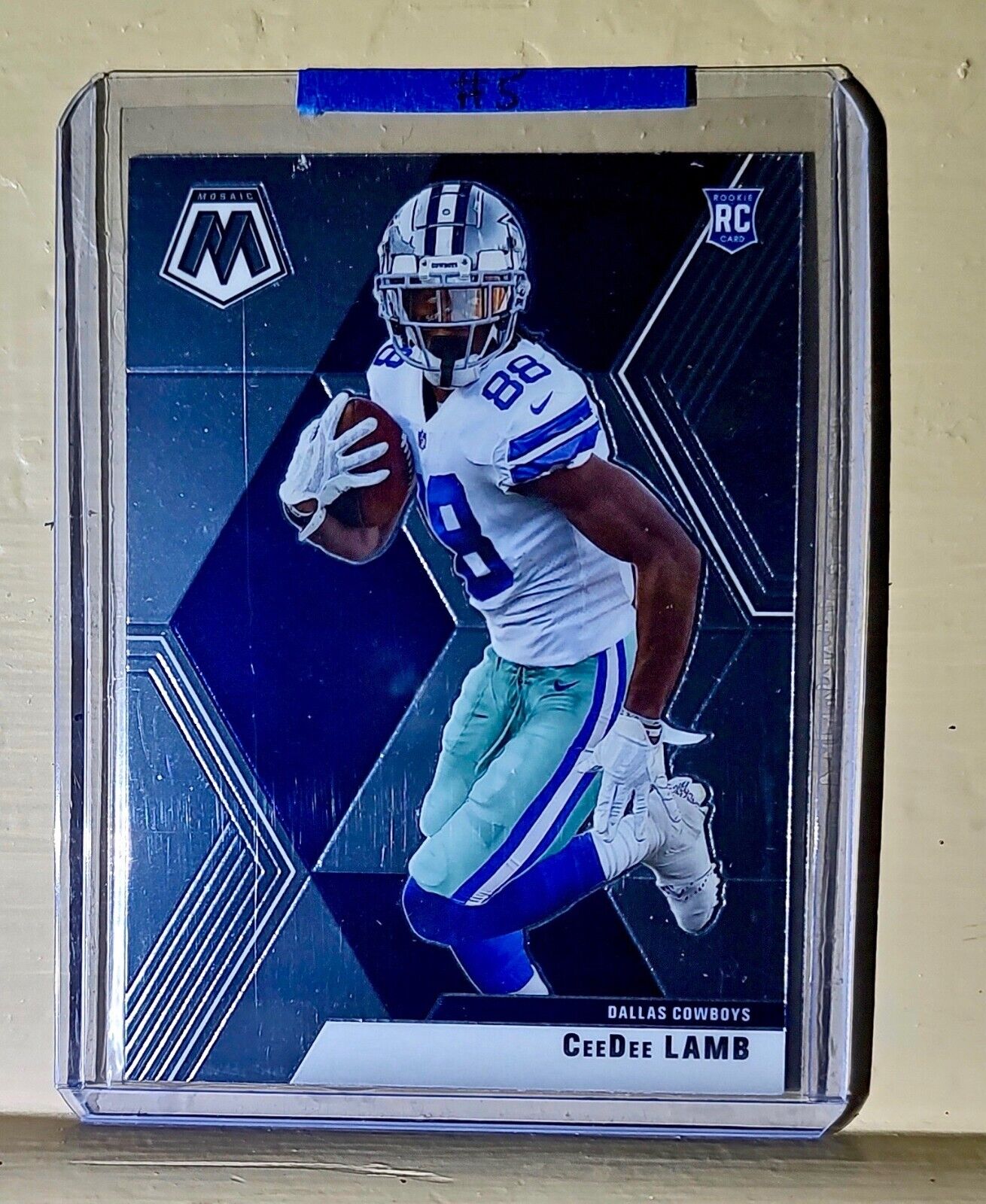 CeeDee Lamb 2020 Panini Mosaic #207 NFL Rookie Football Card Dallas Cowboys