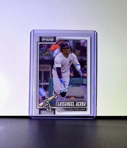 Luisangel Acuña 2026 Topps Update MLB #US183 Card Chicago White Sox