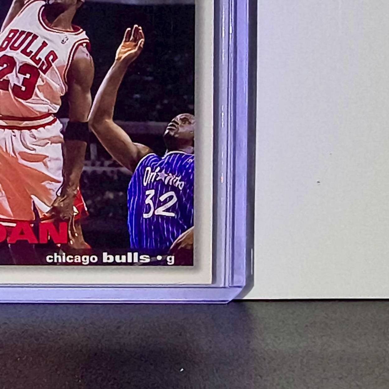 Michael Jordan 1995-96 Upper Deck Collector's Choice #45 Card Chicago Bulls