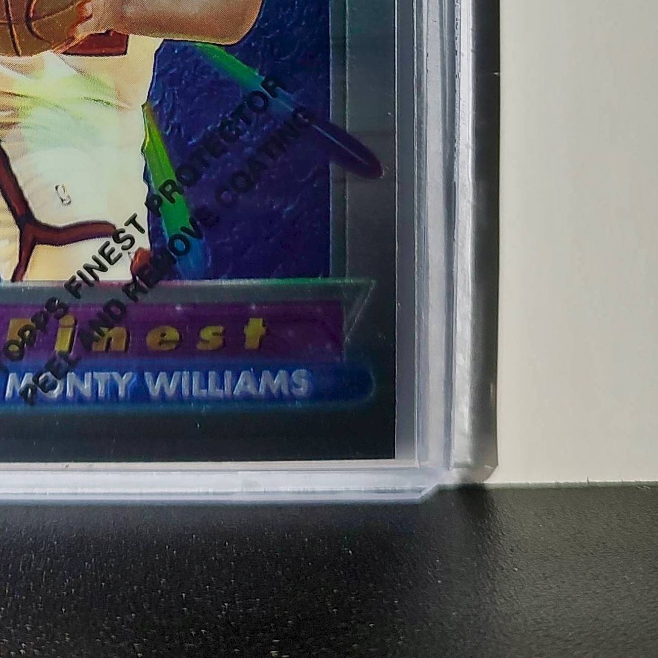 Monty Williams Rookie 1994-95 Topps Finest #244 Card