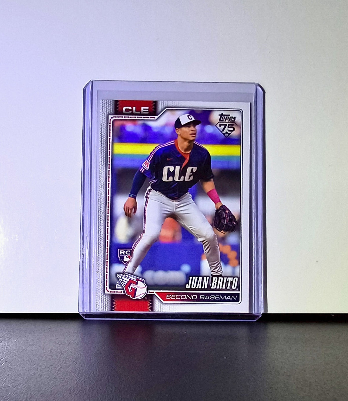 Juan Brito Rookie 2026 Topps Update MLB #US274 Card Cleveland Guardians