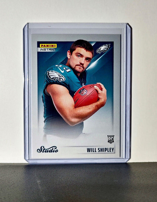 Will Shipley 2024 Panini NFL Studio Rookies #31 Card Philadelphia Eagles 1/1672