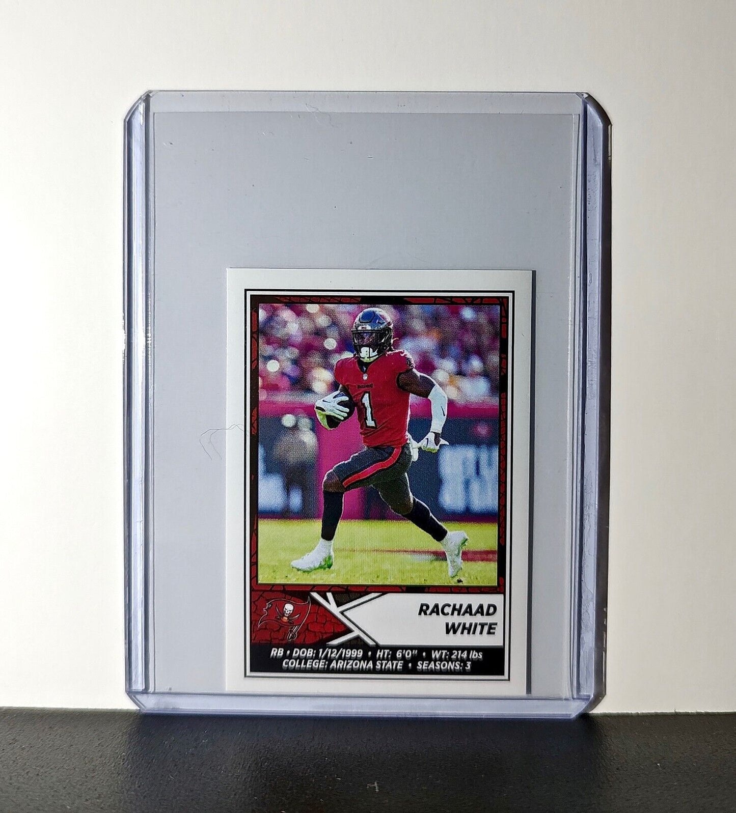 Rachaad White 2024 Panini NFL Sticker #476 Tampa Bay Buccaneers