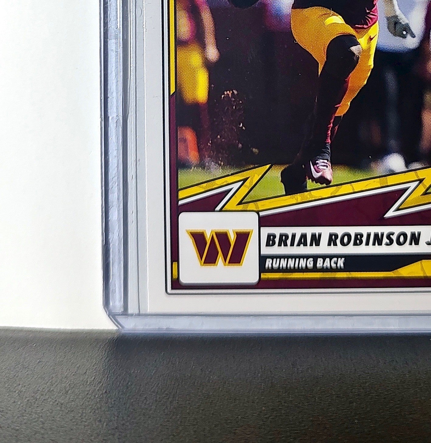 Brian Robinson Jr. 2025 Panini NFL #69 Sticker Card Washington Commanders