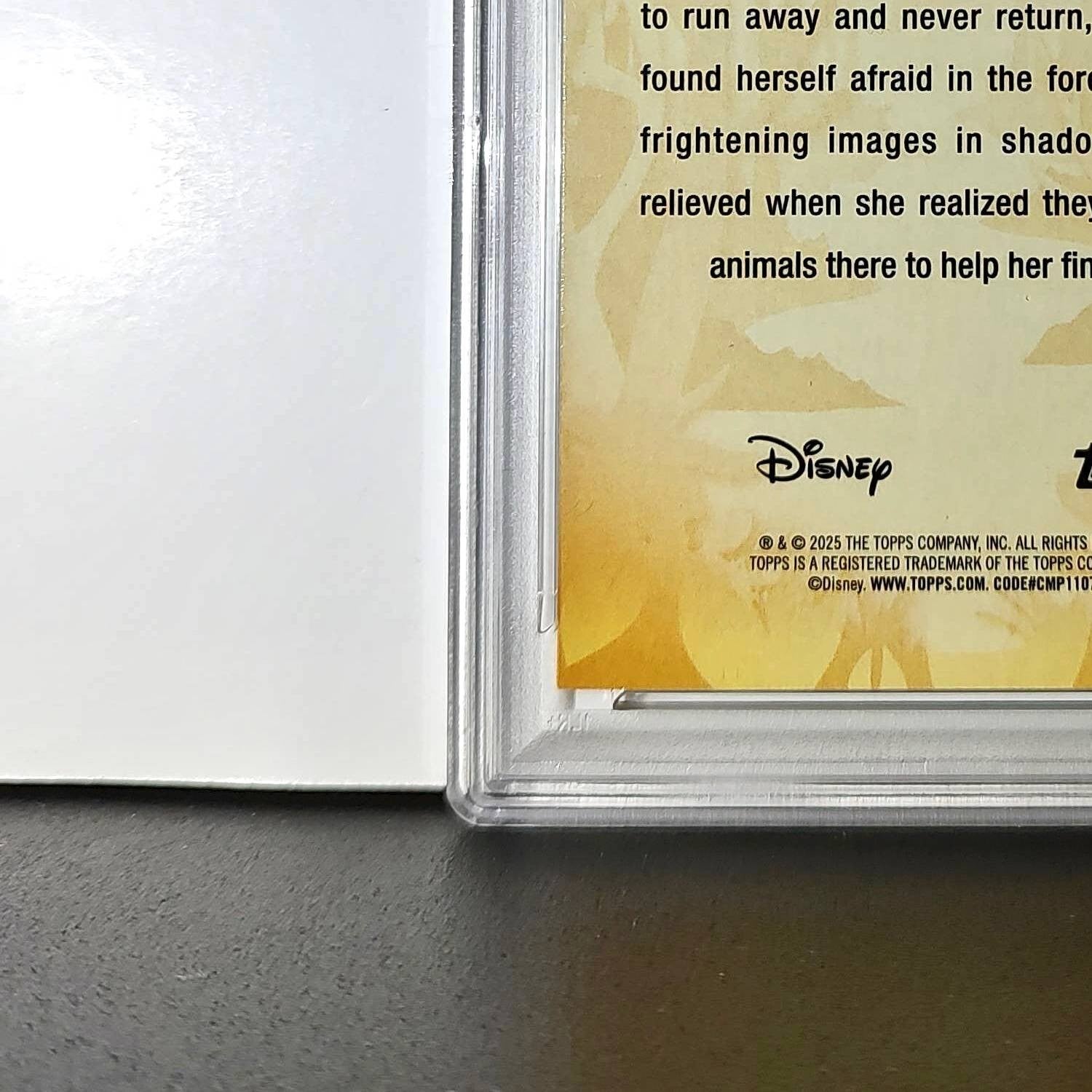 Forest Animals 2025 Topps Disney 2025 Topps Disney #FF-1 Furry Friends PSA 10
