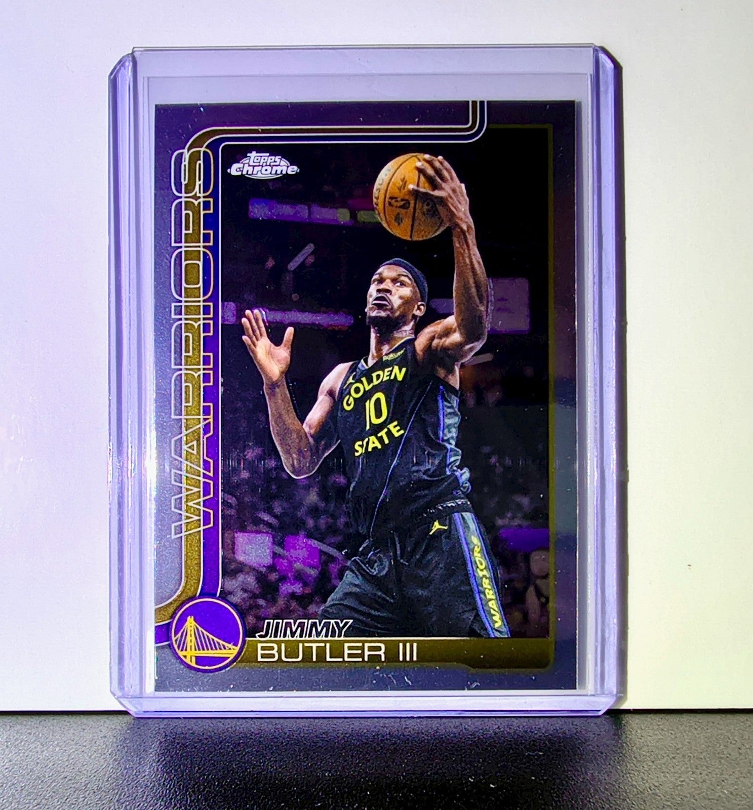 Jimmy Butler III 2025-26 NBA Topps Chrome Update #15 Card Golden State Warriors