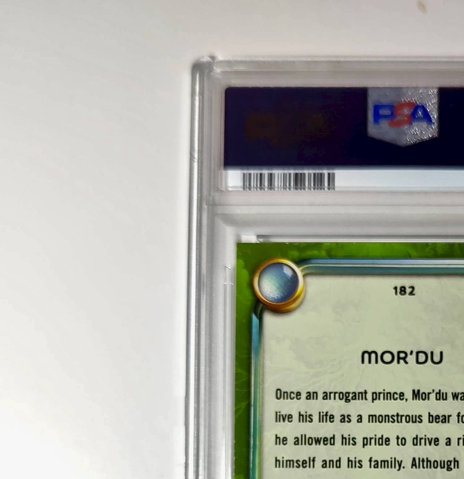 Mor'Du 2025 Topps Disney Wonder #182 Card Brave PSA 10
