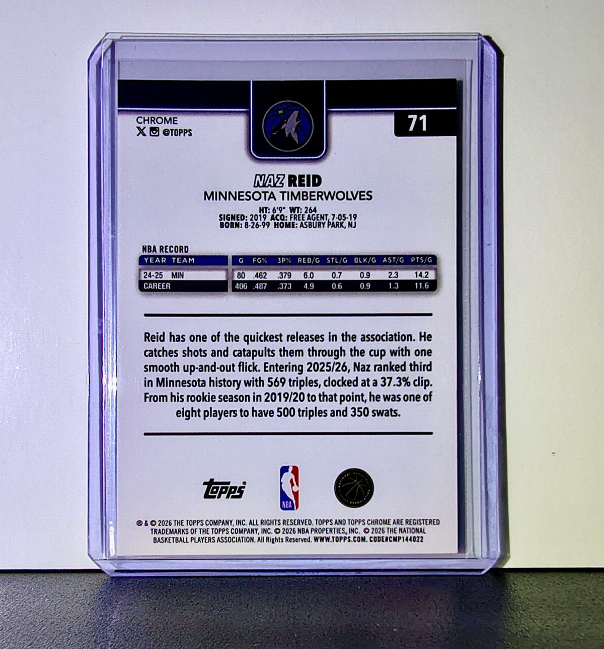 John Collins 2025-26 NBA Topps Chrome Update #71 Basketball Card LA Clippers
