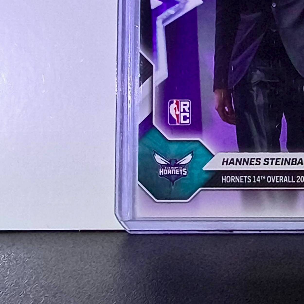 Hannes Steinbach Rookie 2026-27 Topps NBA Draft #HSTE Card Hornets