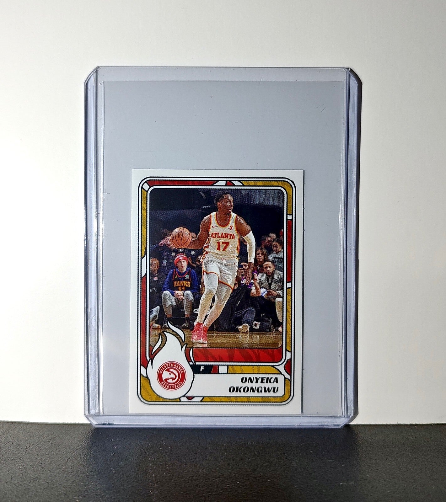 Onyeka Okongwu 2024-25 Panini NBA #101 Sticker Card Atlanta Hawks