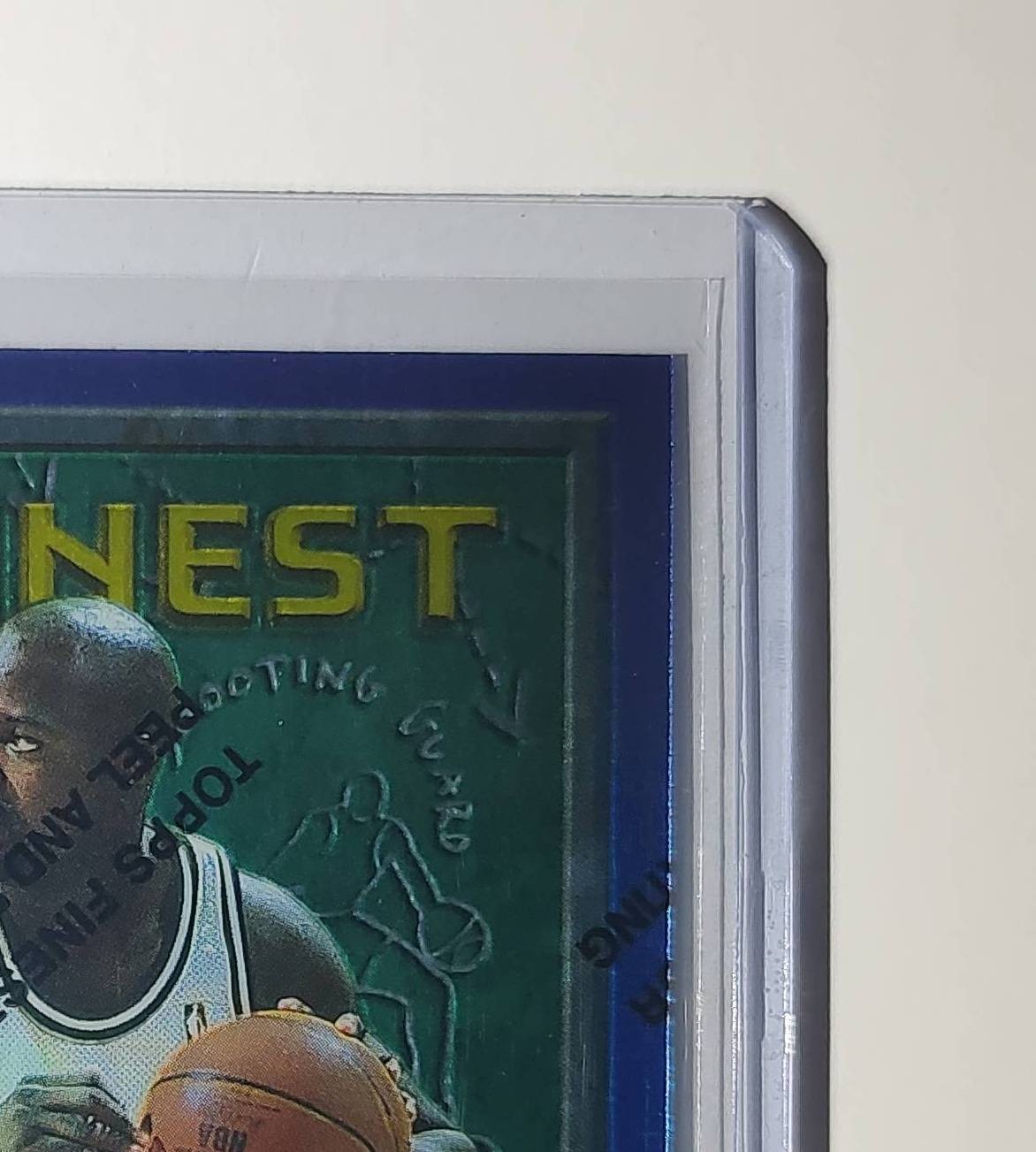 George McCloud 1995-96 Topps Finest NBA #201 Card Mavericks