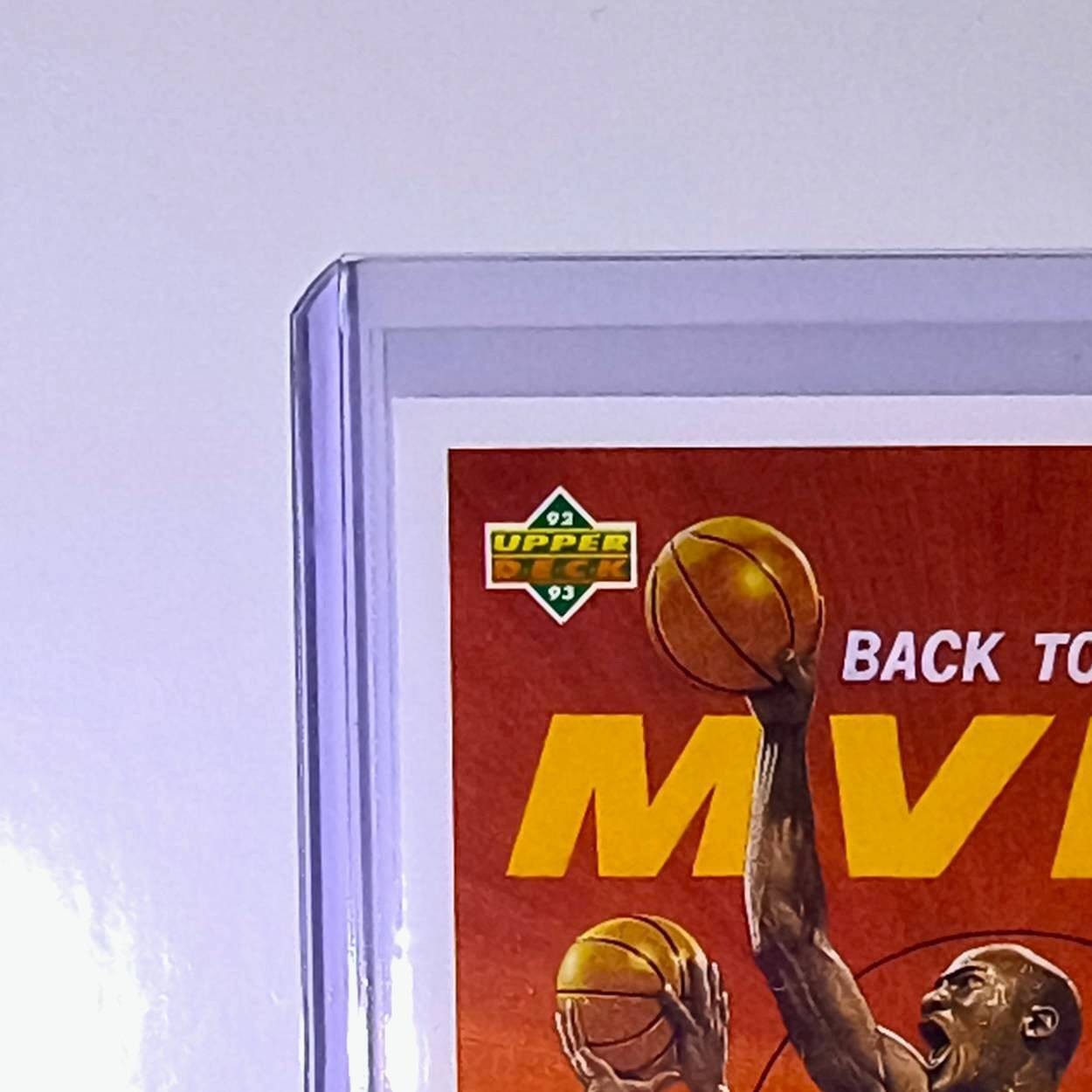 Michael Jordan 1992-93 Upper Deck Back to Back MVP Basketball Card Chicago Bulls