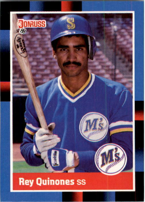 1988 Rey Quinones Donruss Baseball Card #198