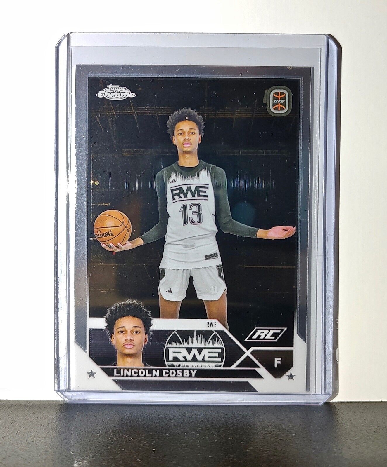Lincoln Cosby Rookie Card 2023-24 Topps Chrome Overtime #28 RWE