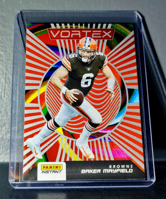 Baker Mayfield 2020 Panini NFL Instant Vortex #5 Football Card 1/935